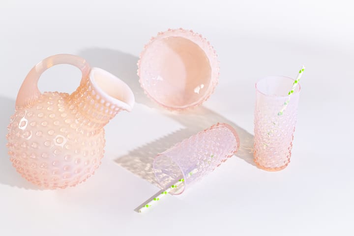 Hobnail glass 20 cl, Soft Rosa Anna Von Lipa
