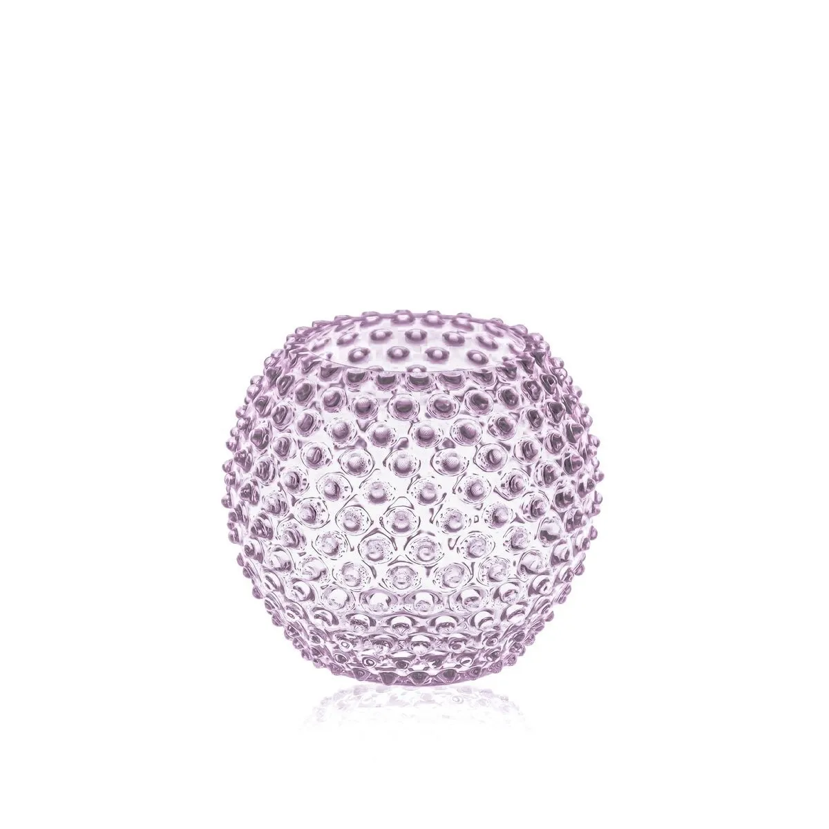 Anna Von Lipa Hobnail Globe Vase 18 cm Lilla