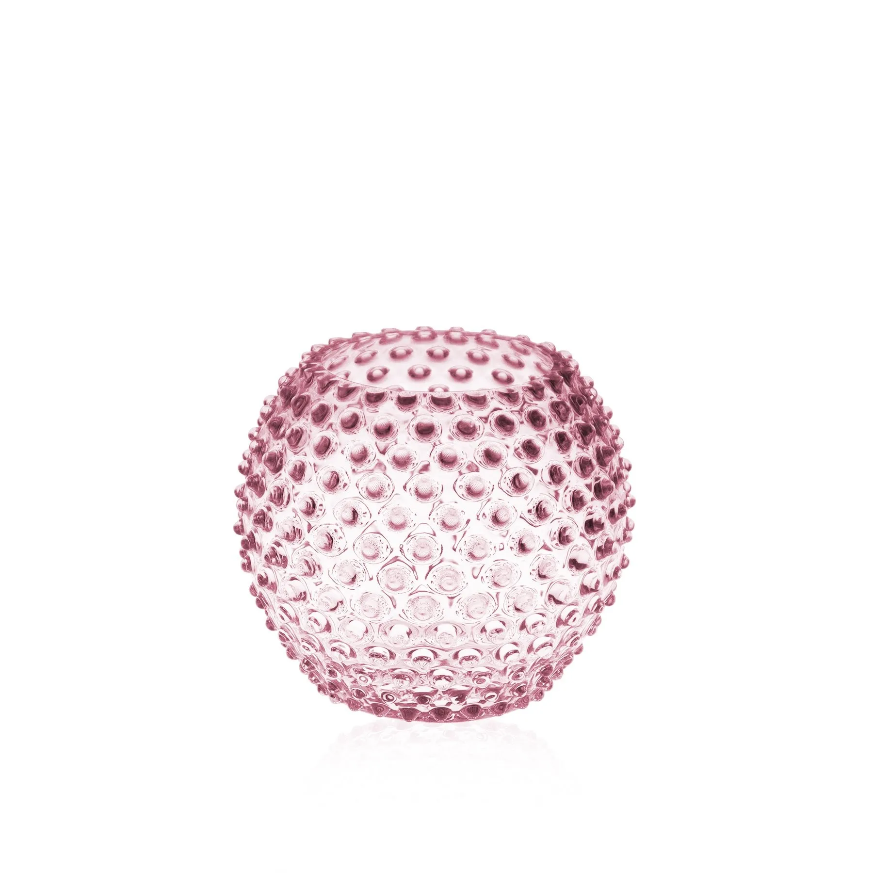 Hobnail Globe Vase 18 cm, Rosa Anna Von Lipa