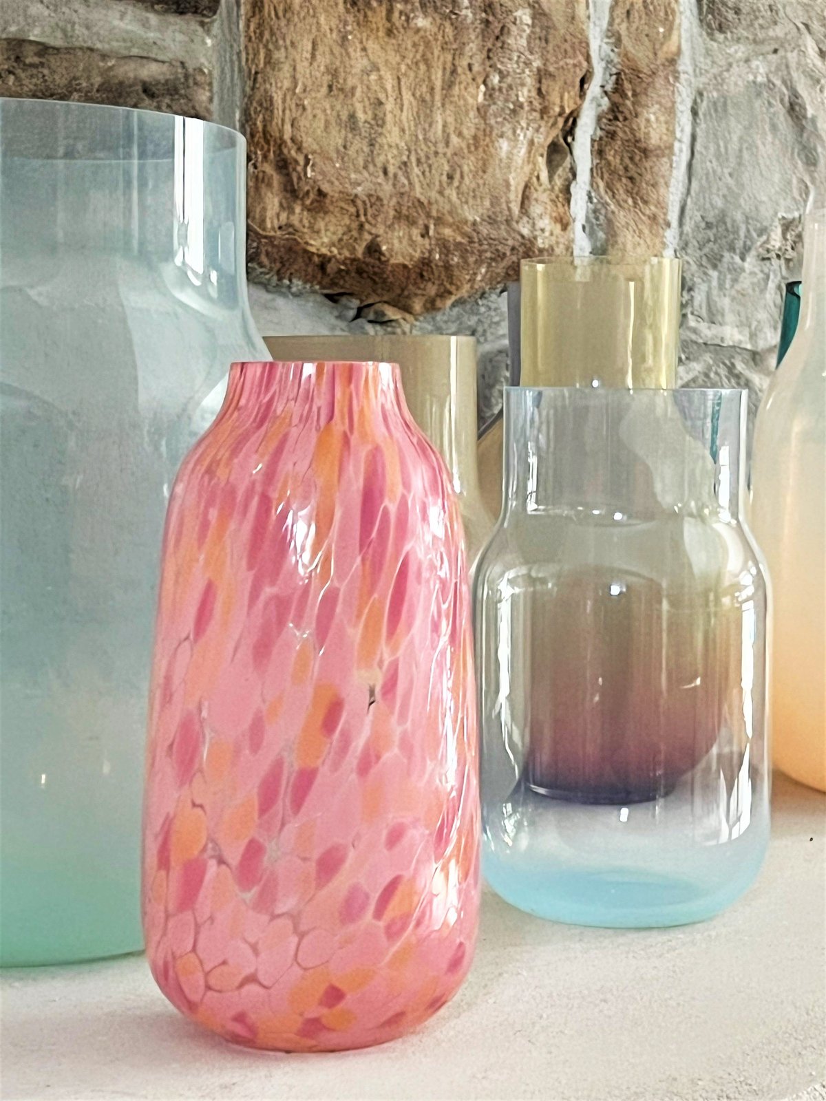 Anna Von Lipa Konfetti Vase Apricot