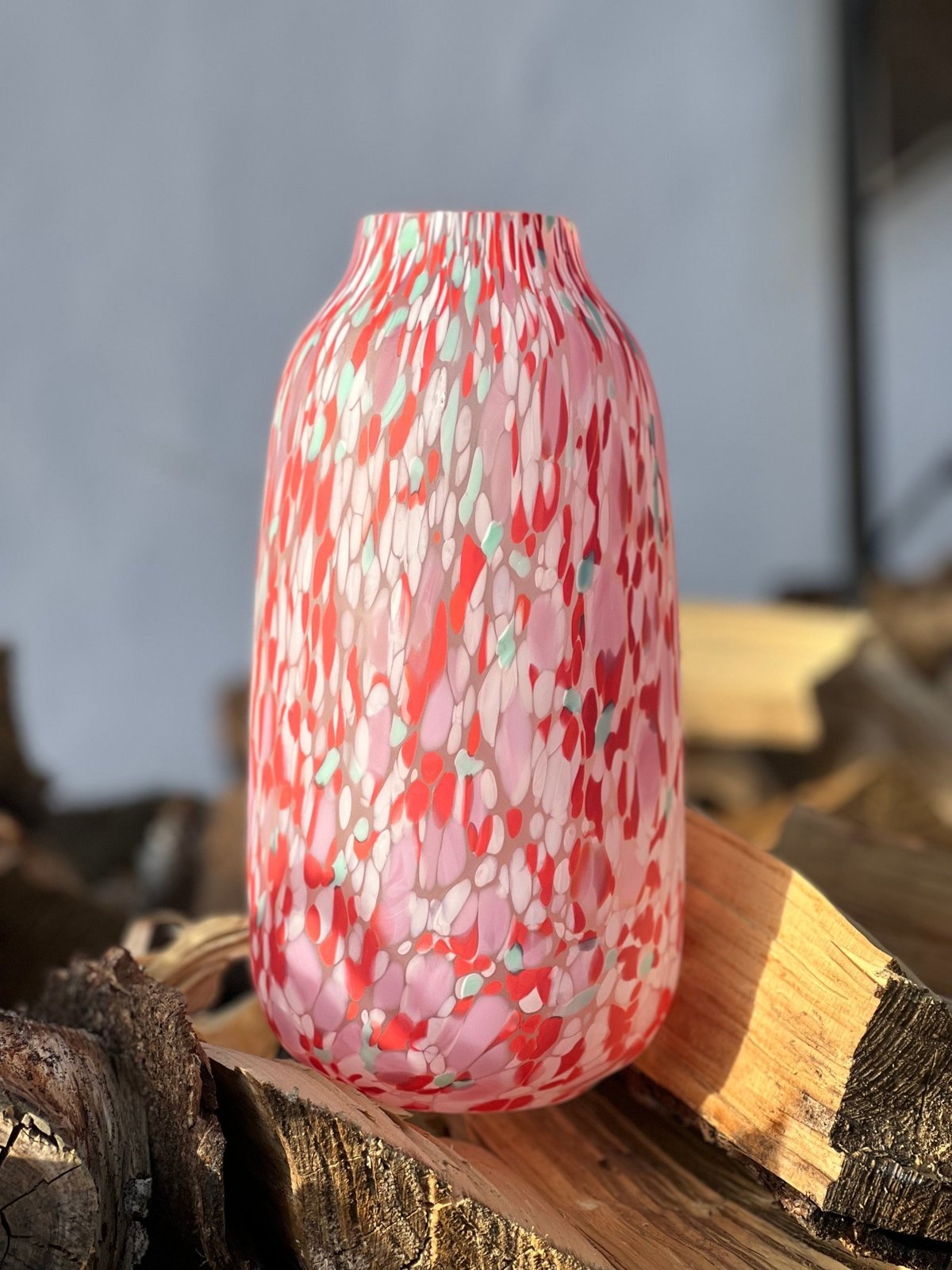 Anna Von Lipa Konfetti Vase Mandarin