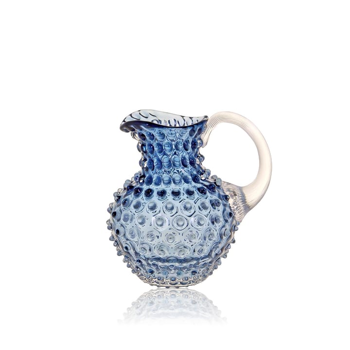 Paris Hobnail kanne 1 l - Blue smoke - Anna Von Lipa