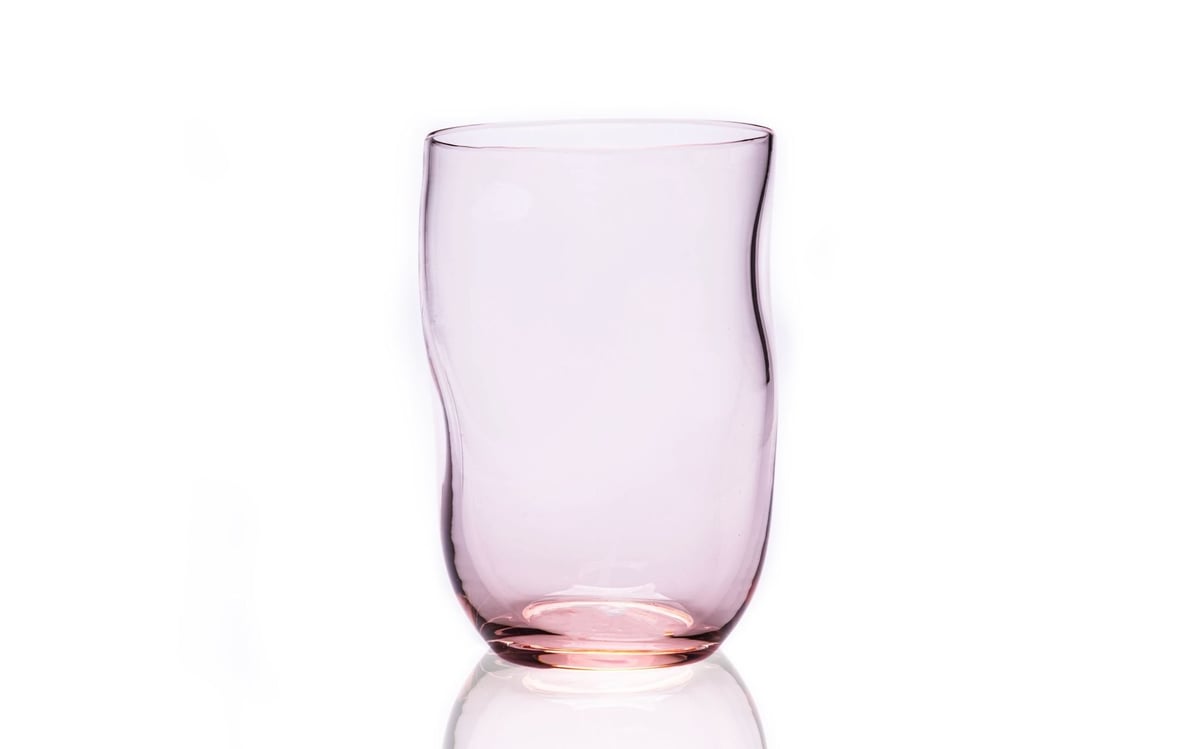 Anna Von Lipa Squeeze drikkeglass 25 cl Rosa