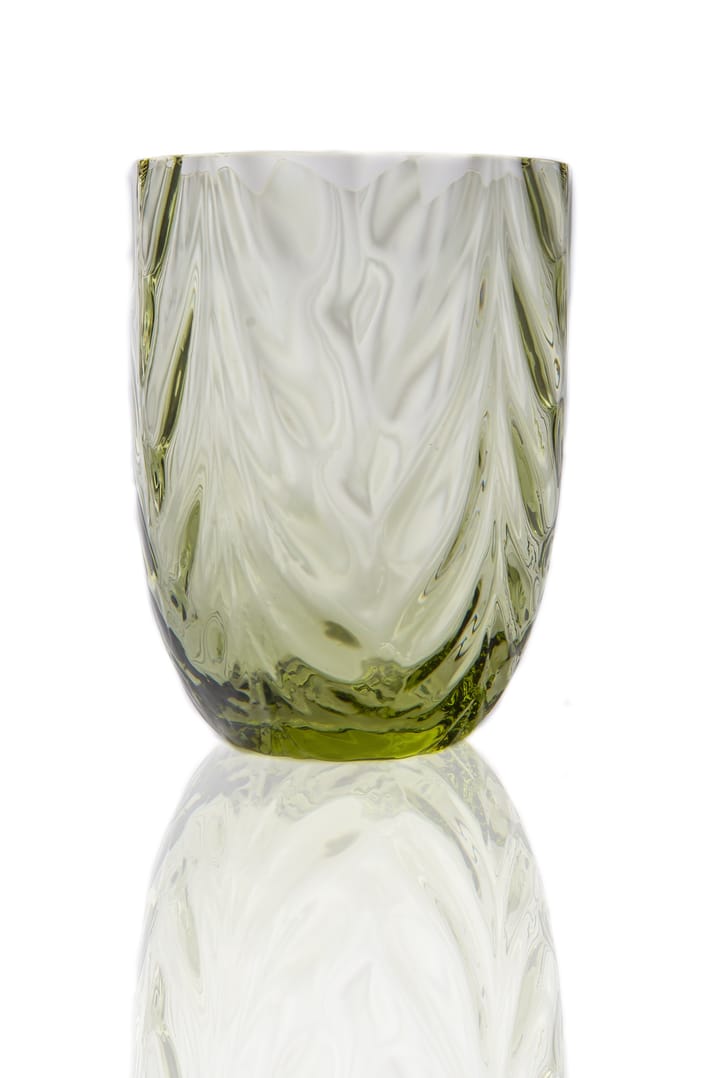 Wave drikkeglass 25 cl, Olivegreen Anna Von Lipa