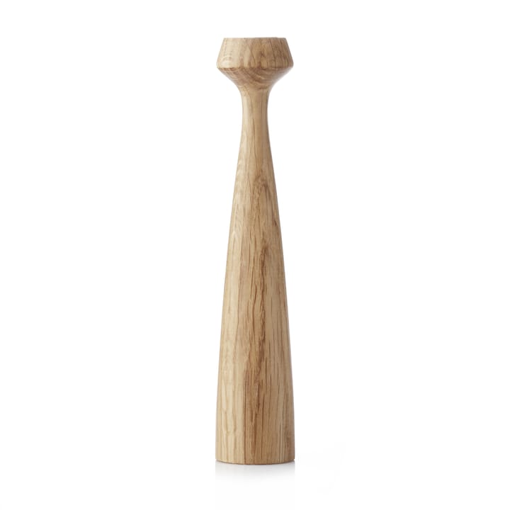 Blossom Lily lysestake 24,5 cm - Oiled oak - Applicata