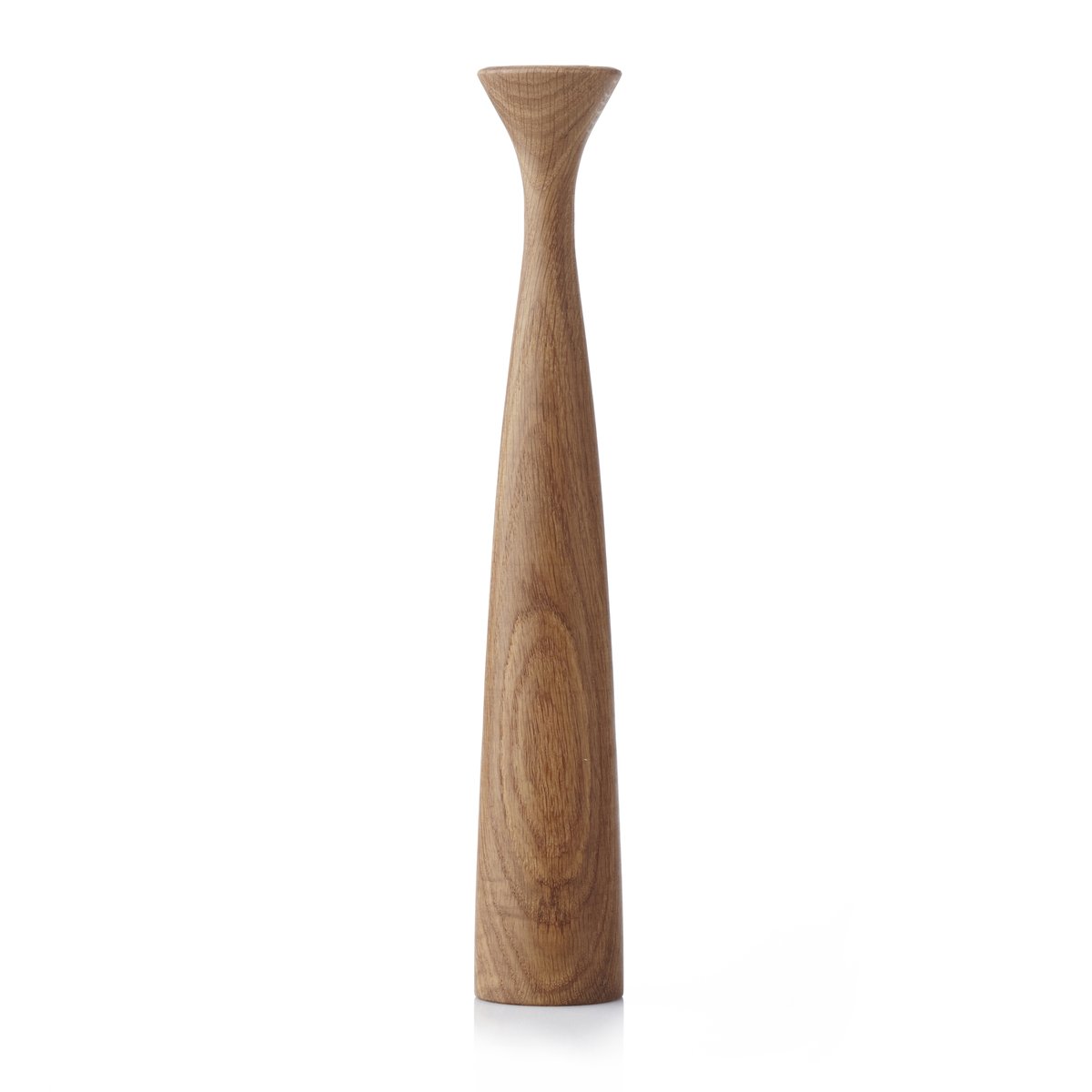 Applicata Blossom Rose lysestake 29 cm Oiled oak