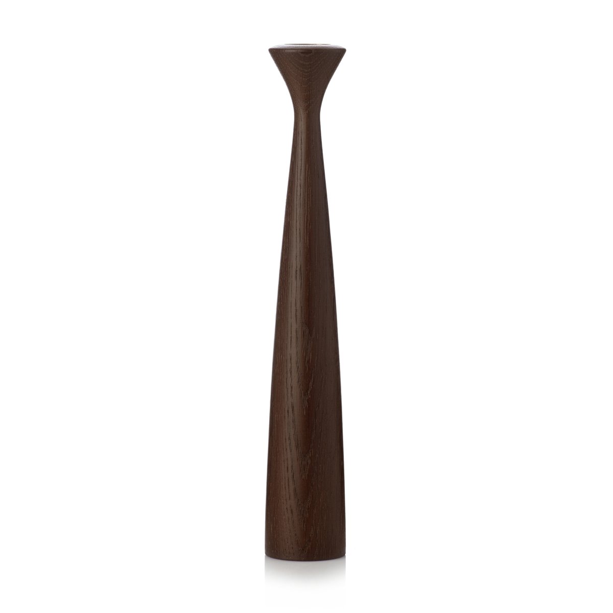 Applicata Blossom Rose lysestake 29 cm Smoked oak