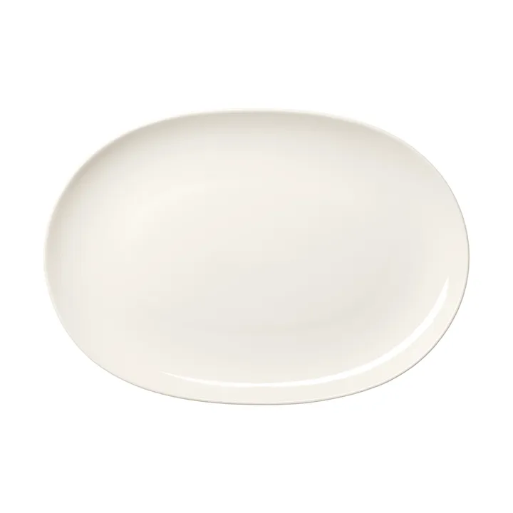 24h oval tallerken - Hvit, 22x32 cm - Arabia