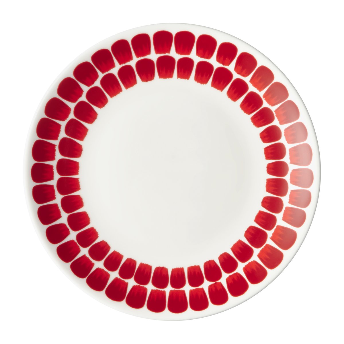 Arabia - Tuokio tallerken 20 cm rød
