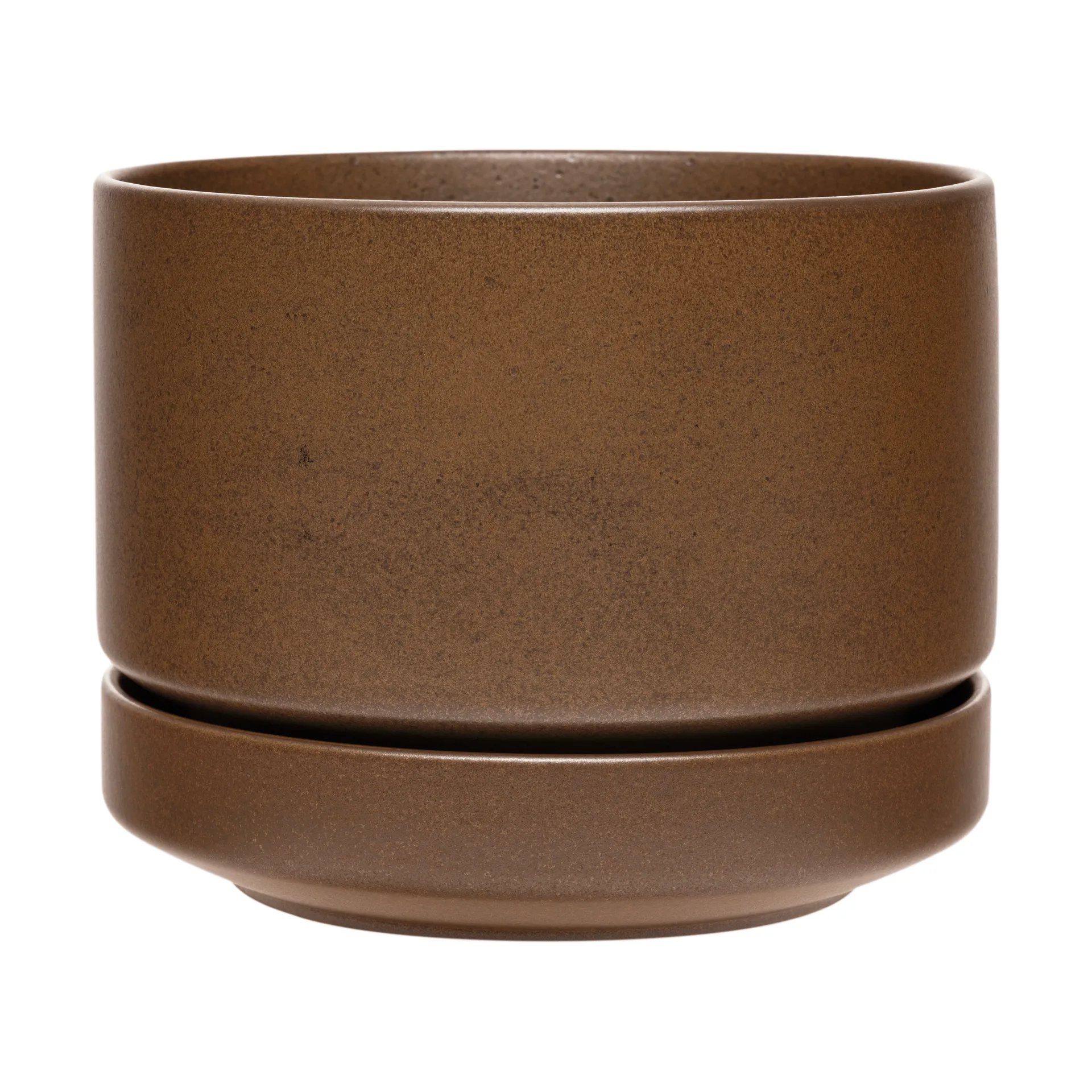 Arabia SN potte, Matt brun, 19 cm Arabia