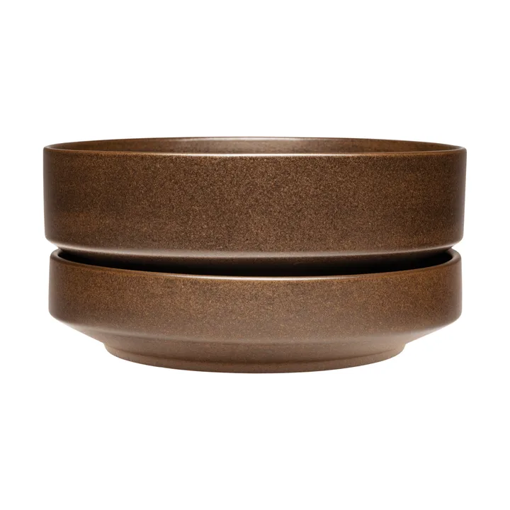 Arabia SN potte - Matt brun, 22 cm - Arabia