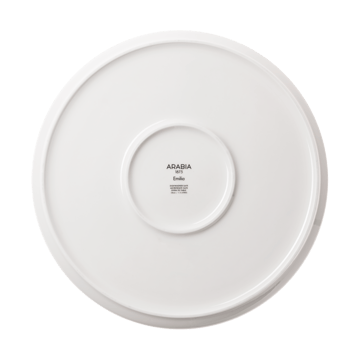 Emilia paiform Ø28 cm - Svart-hvit - Arabia