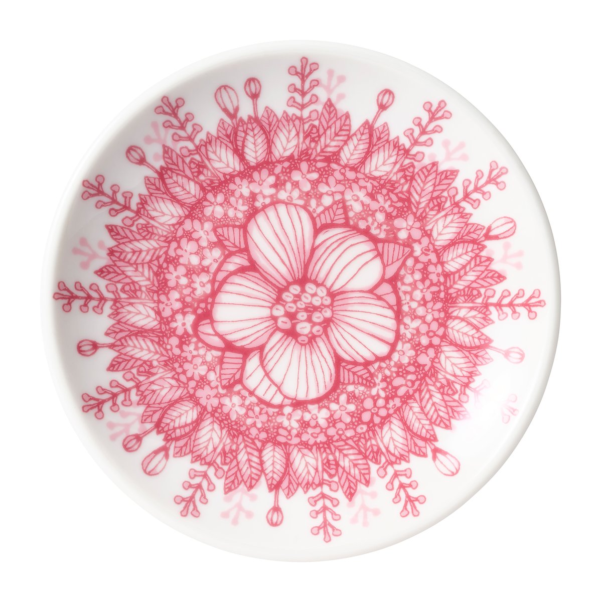 Arabia - Huvila tallerken 10,5 cm rosa
