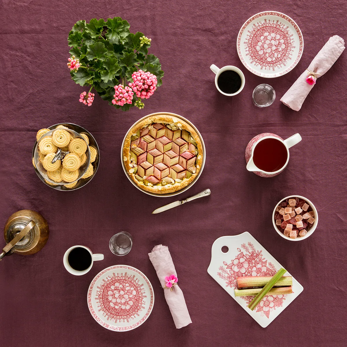 Huvila serveringsbrett, 23 cm Arabia