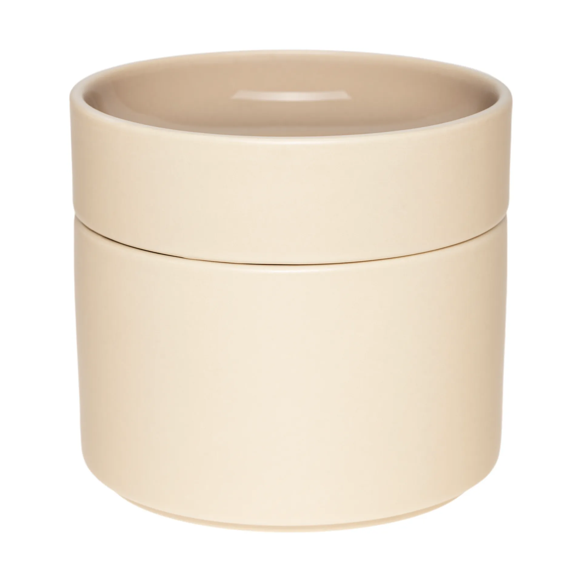Kirnu dekorativ boks Ø11x10 cm, Beige Arabia