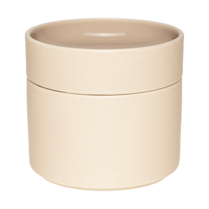 Kirnu dekorativ boks Ø11x10 cm - Beige - Arabia
