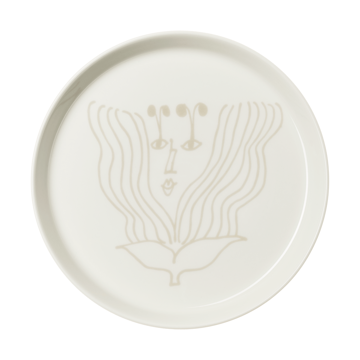 Arabia Puutarhurit tallerken Ø19 cm Beige