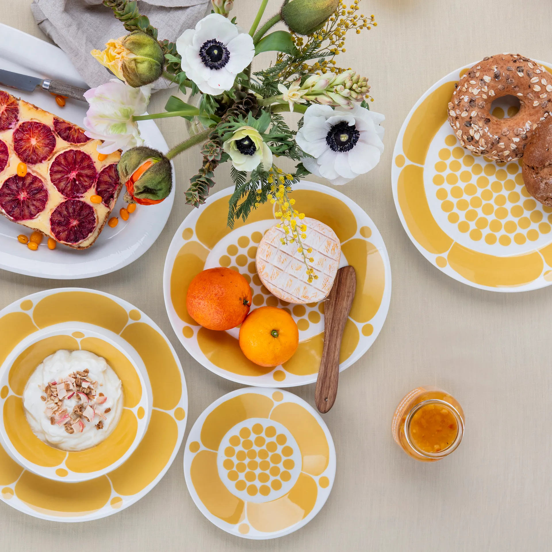 Sunnuntai tallerken oval 25 cm, Gull Arabia