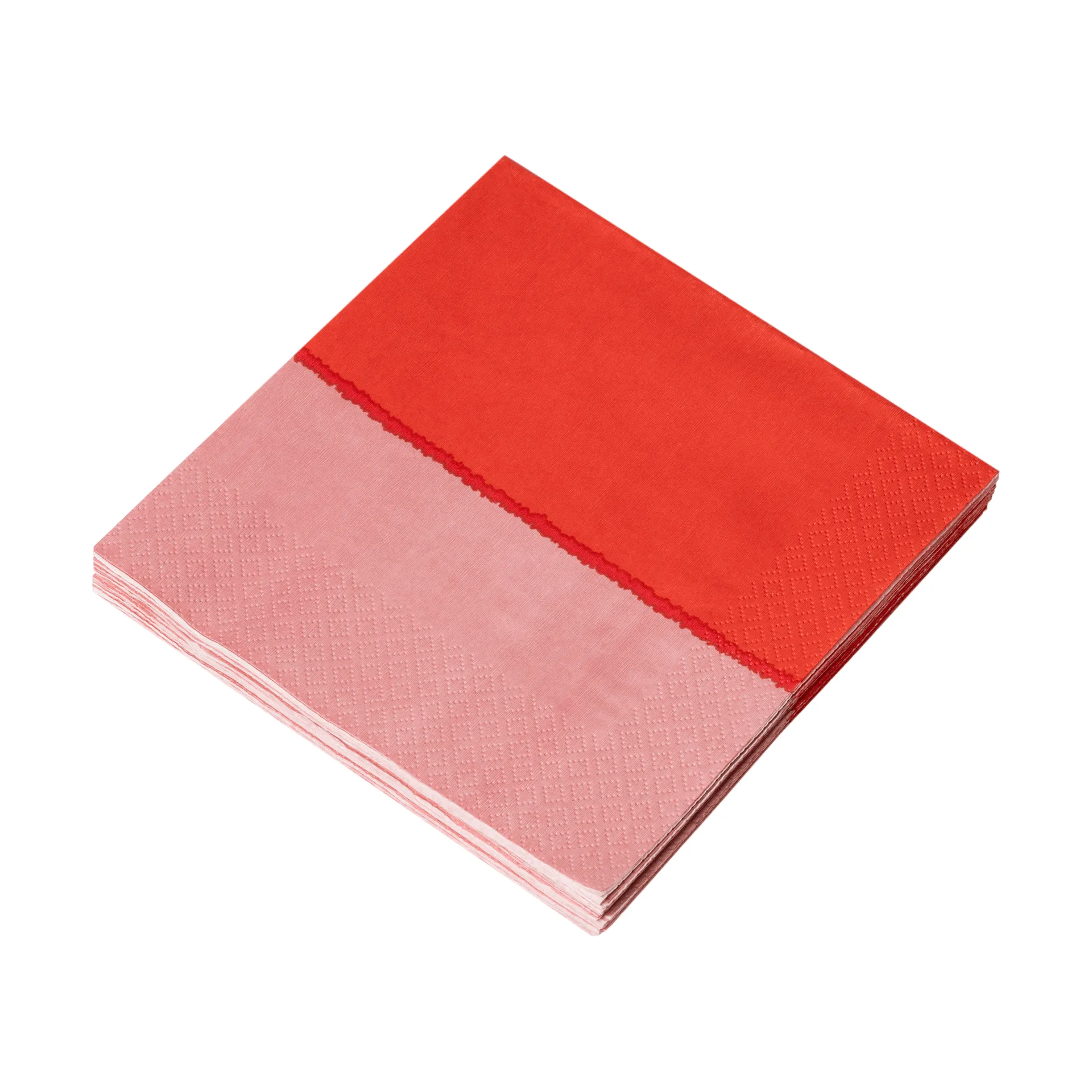 Vuokko papirserviett 33x33 cm 20-pk, Pink-red Arabia