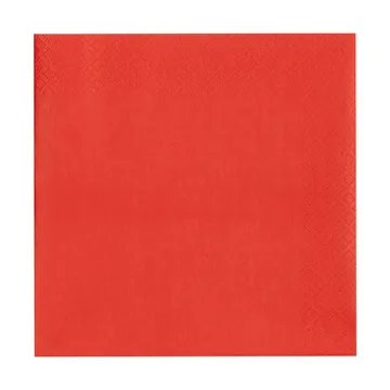 Vuokko papirserviett 33x33 cm 20-pk - Pink-red - Arabia
