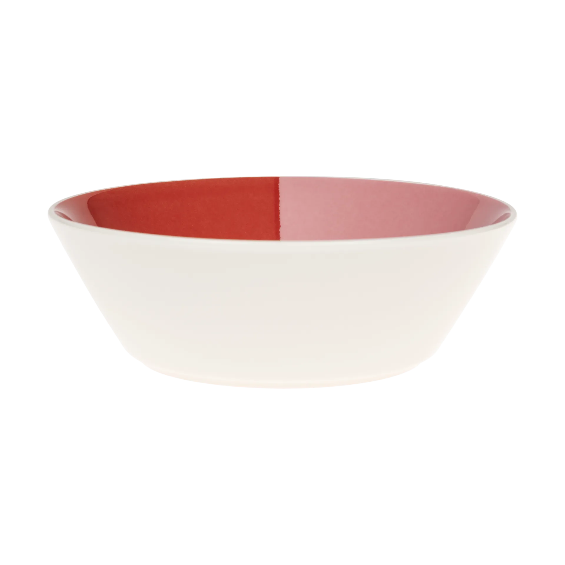 Vuokko skål Ø17 cm, 2-väri Rosa-Rød Arabia