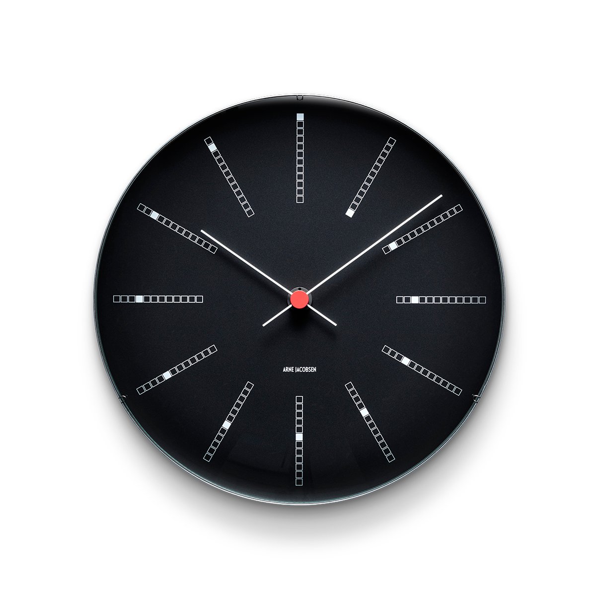 Arne Jacobsen Clocks AJ Bankers veggur svart Ø 29 cm
