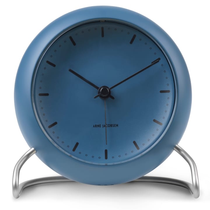 AJ City Hall bordklokke, Stone blue Arne Jacobsen Clocks