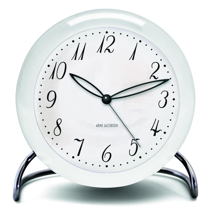 AJ LK bordklokke, hvit Arne Jacobsen Clocks
