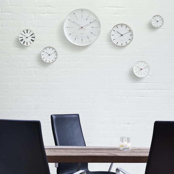 Arne Jacobsen Bankers klokke, Ø 120 mm Arne Jacobsen Clocks