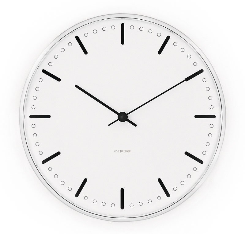 Arne Jacobsen - City hall veggur 29 cm hvit