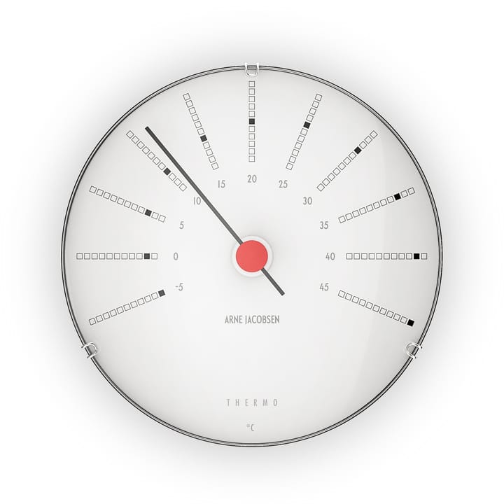 Arne Jacobsen værstasjon, termometer Arne Jacobsen Clocks