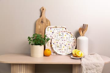 Herbarium brett Ø 38 cm - Off-white - Åry Home