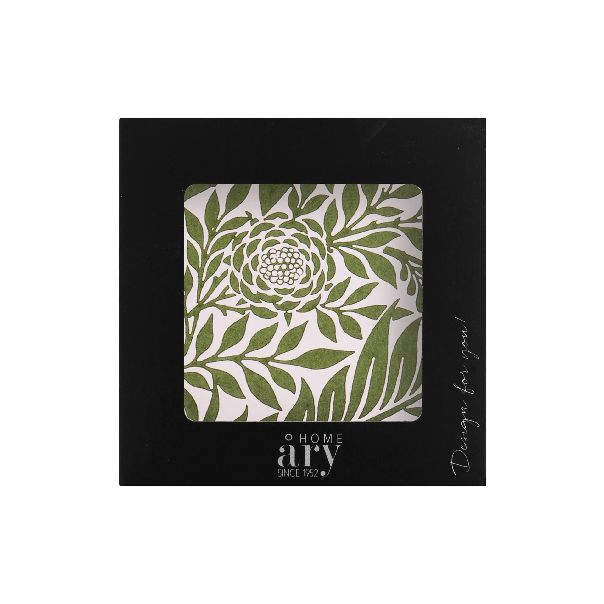 Larkspur glassunderlag 6-stk., 10x10 cm Åry Home