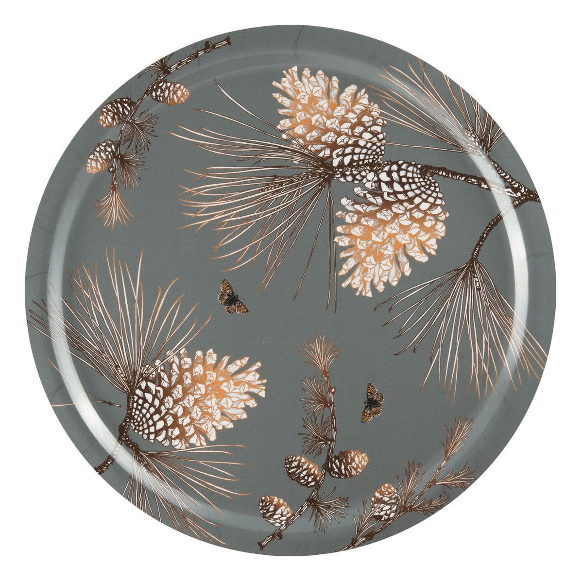 Åry Home Pine Cone brikke Ø 49 cm Moss grey