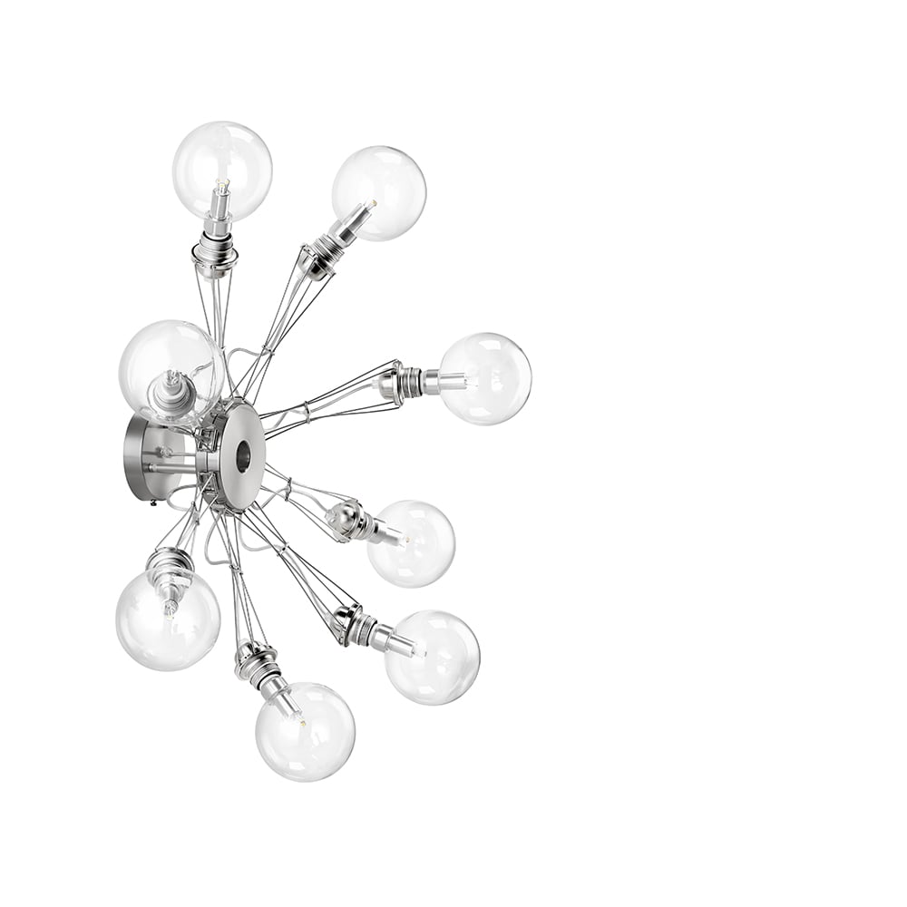 Ateljé Lyktan Matrix vegglampe Forniklet, 8 armer