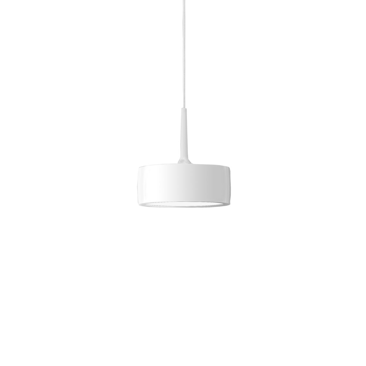 Ateljé Lyktan Riff Puck takpendel Hvit, large, LED