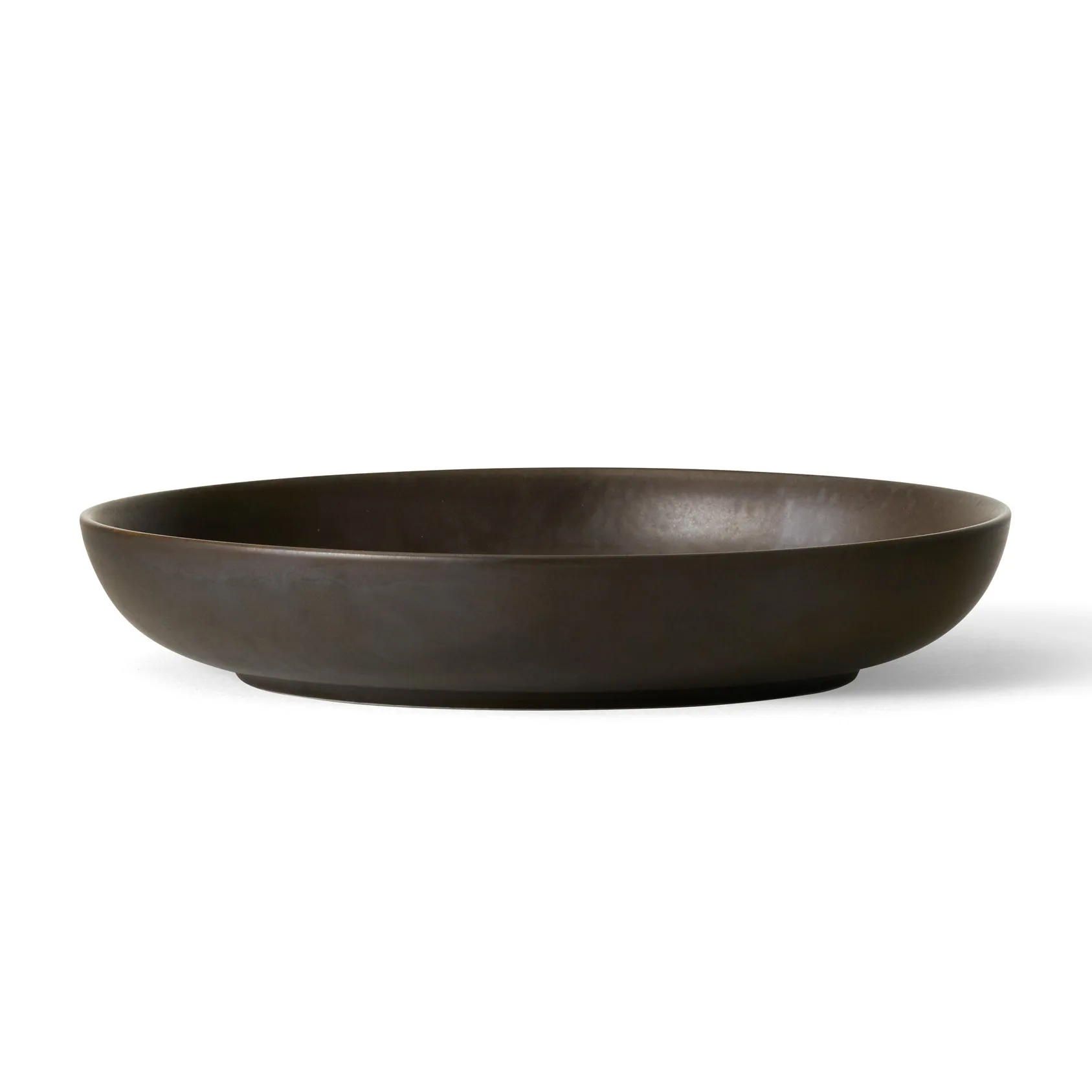 New Norm tallerken Ø 21 cm, Mørkglasert Audo Copenhagen