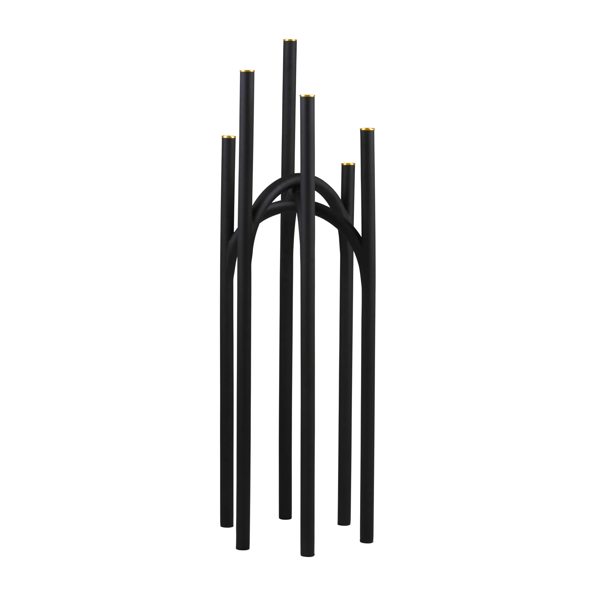 Angui lysestake 92 cm, Svart-gull AYTM