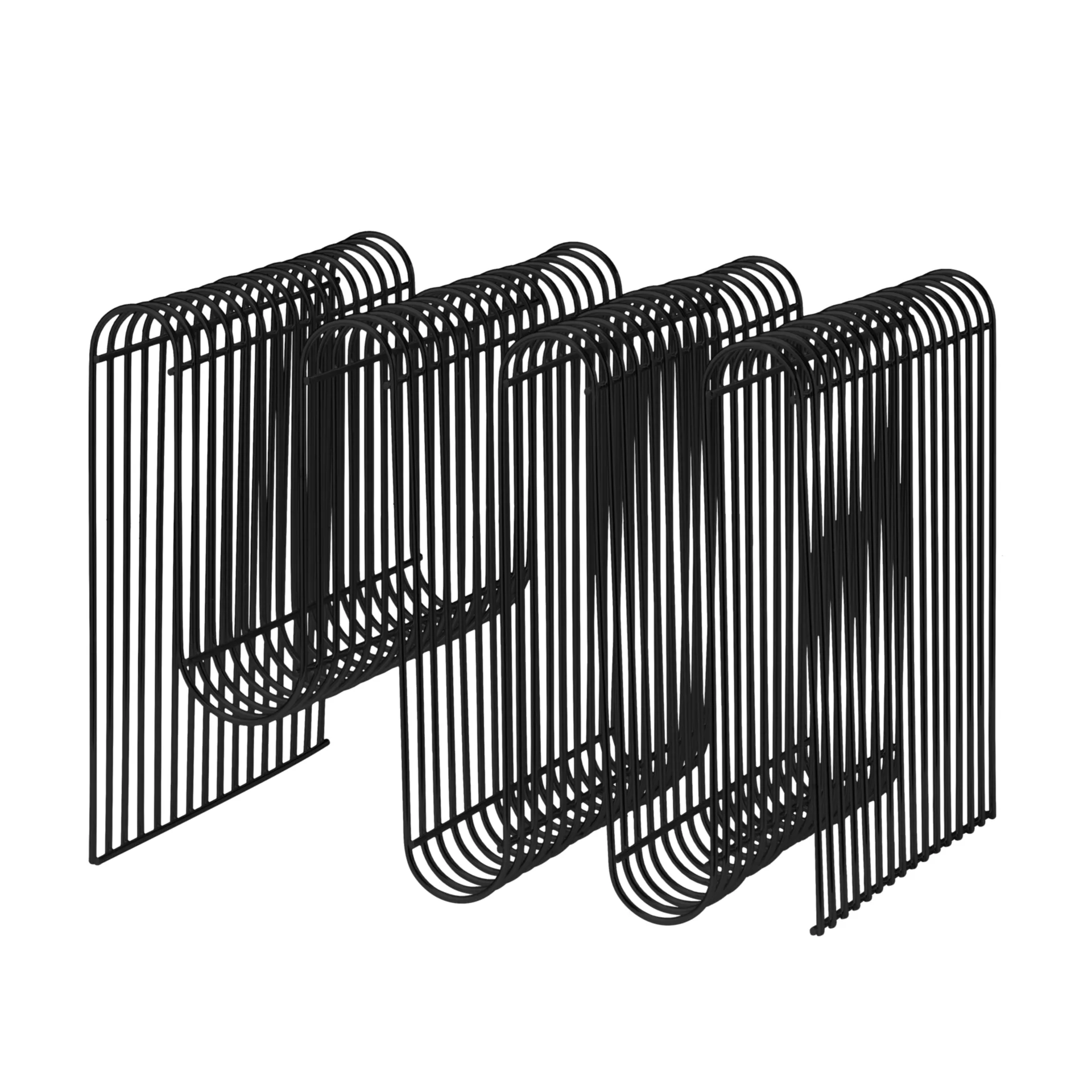 Curva magasinholder, svart AYTM