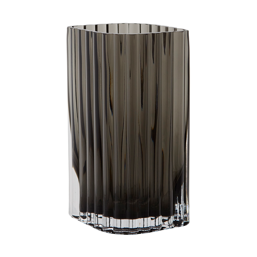 AYTM - Folium Vase H20 Svart