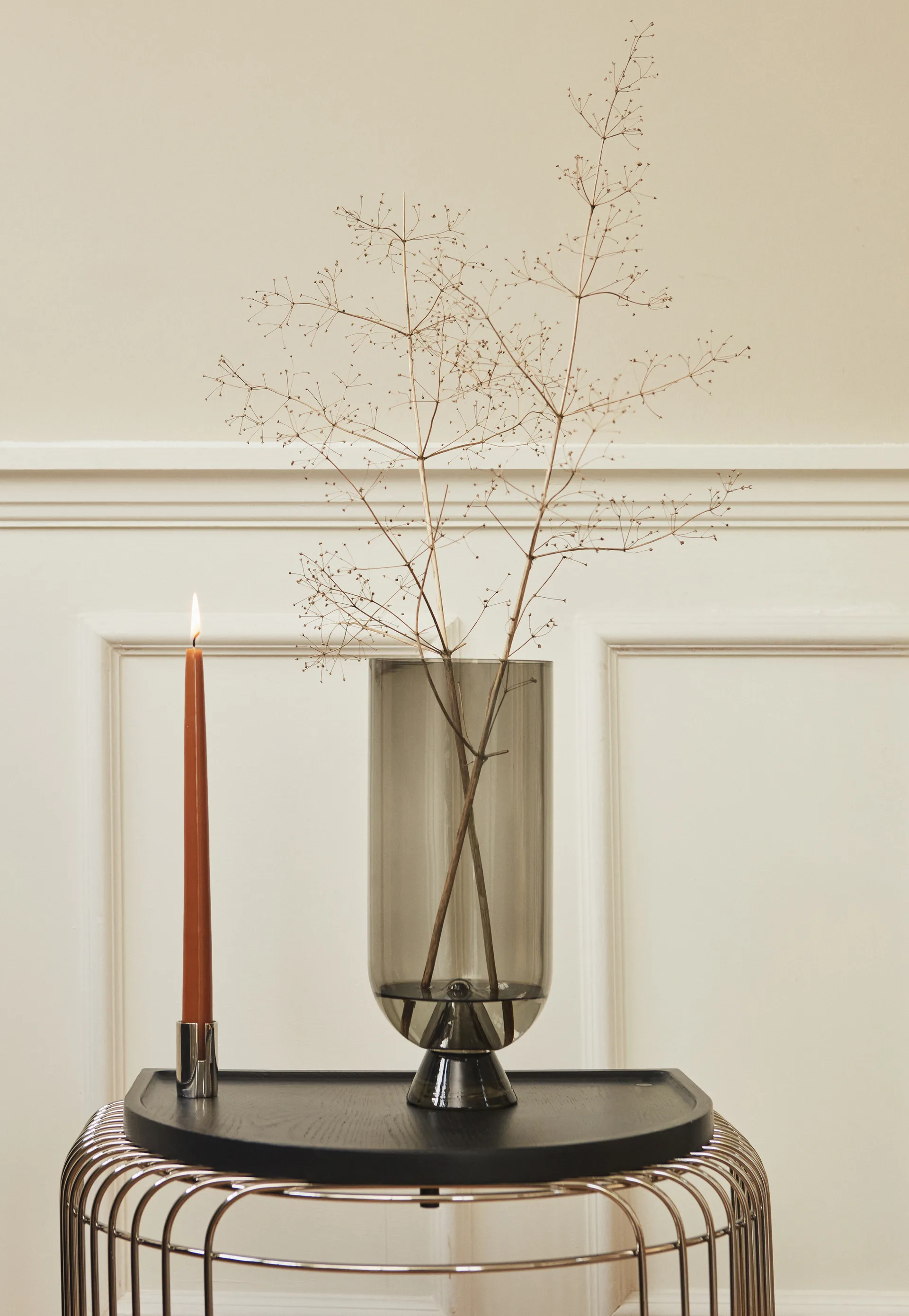 Glacies vase 29 cm, Svart AYTM