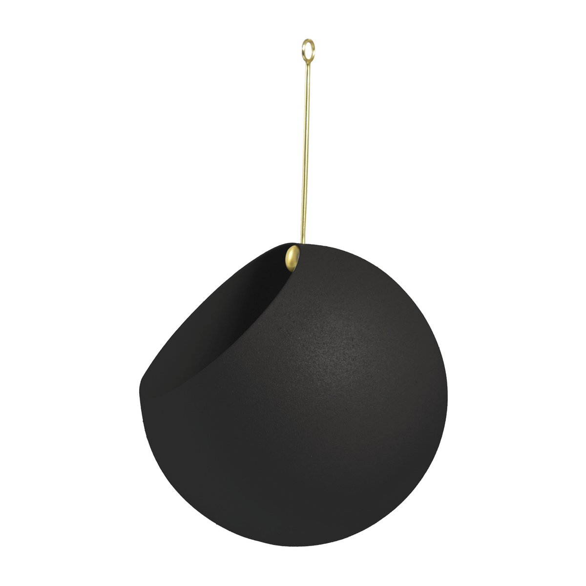 AYTM GLOBE hengende krukke Ø17 cm h28 cm Black