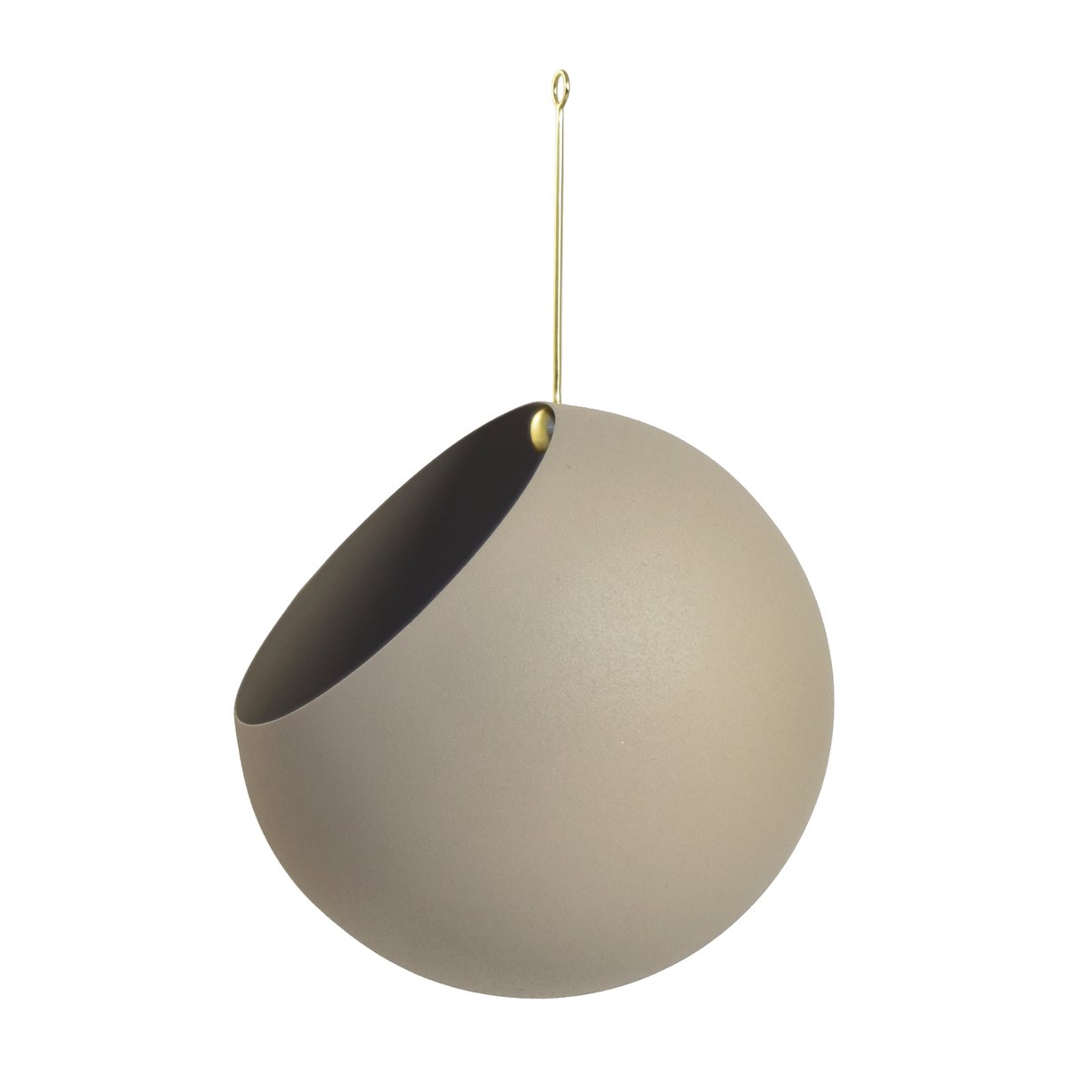 AYTM GLOBE hengende krukke Ø21 cm h32 cm Taupe