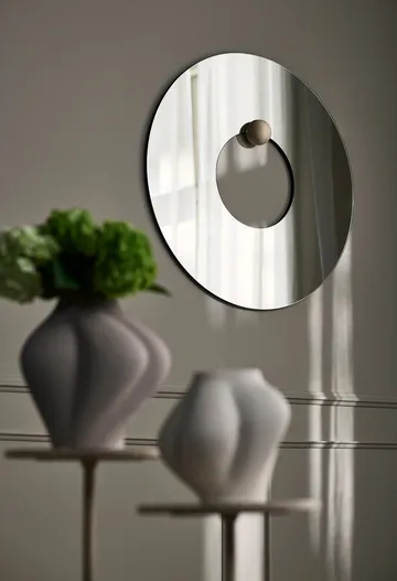 Saltare vase - Taupe, Ø13,8x30 cm - AYTM