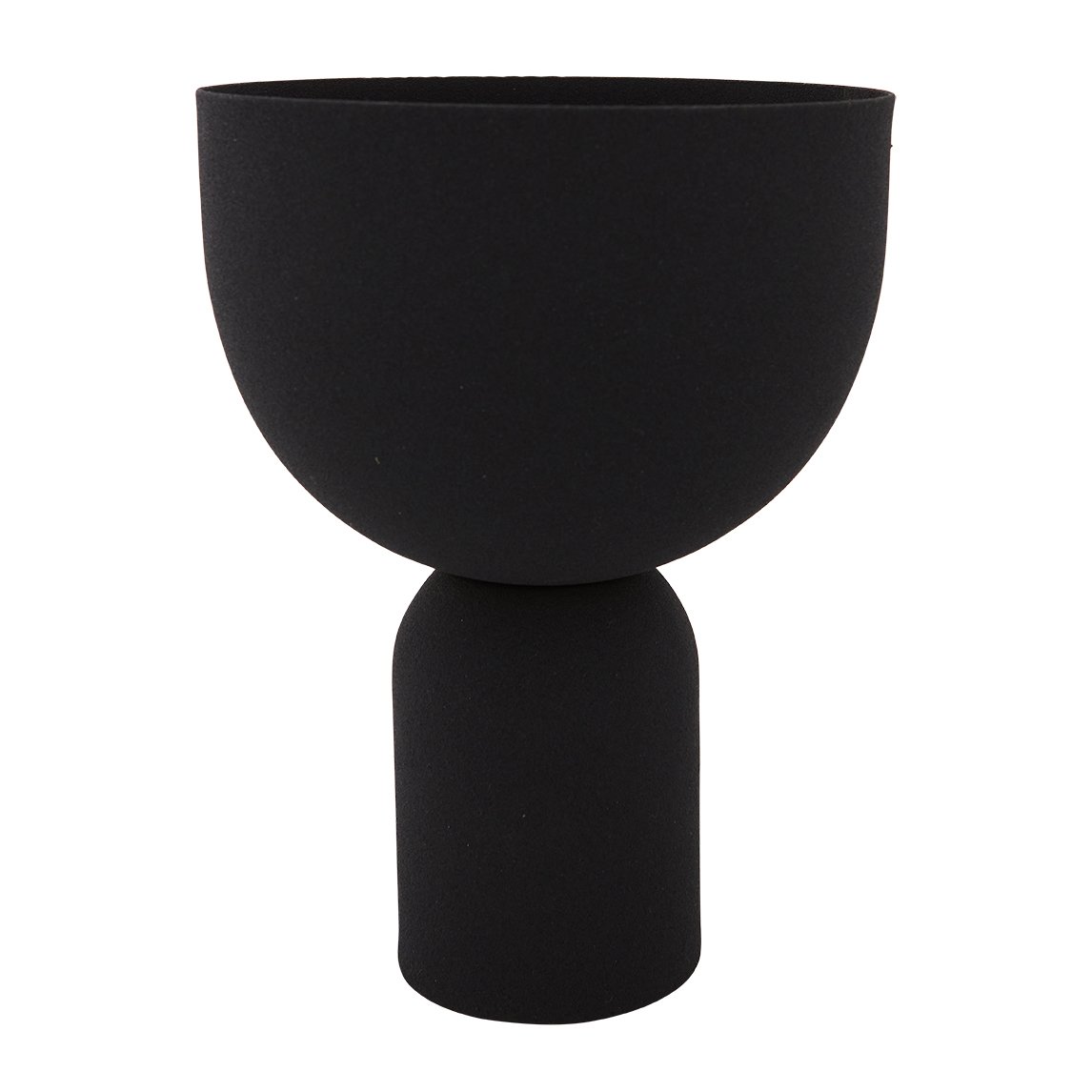 AYTM Torus krukke Ø 17 cm Black-black