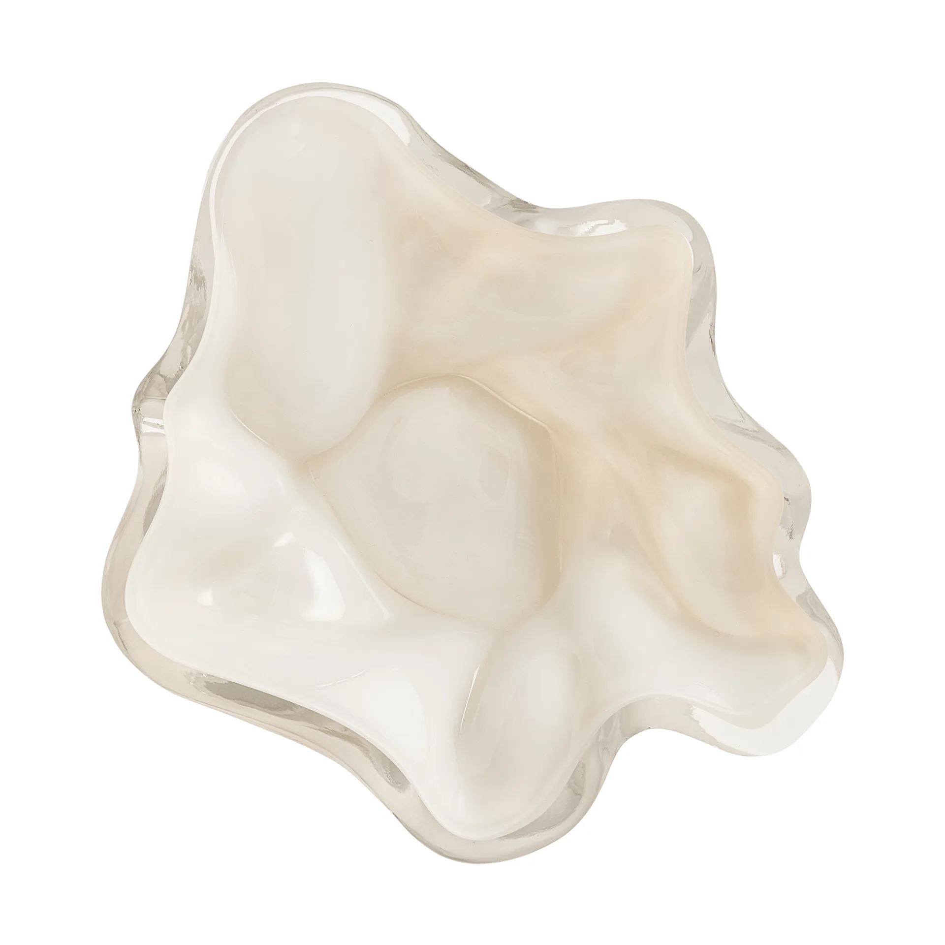 Vena dekorasjonsskål, Dark cream AYTM