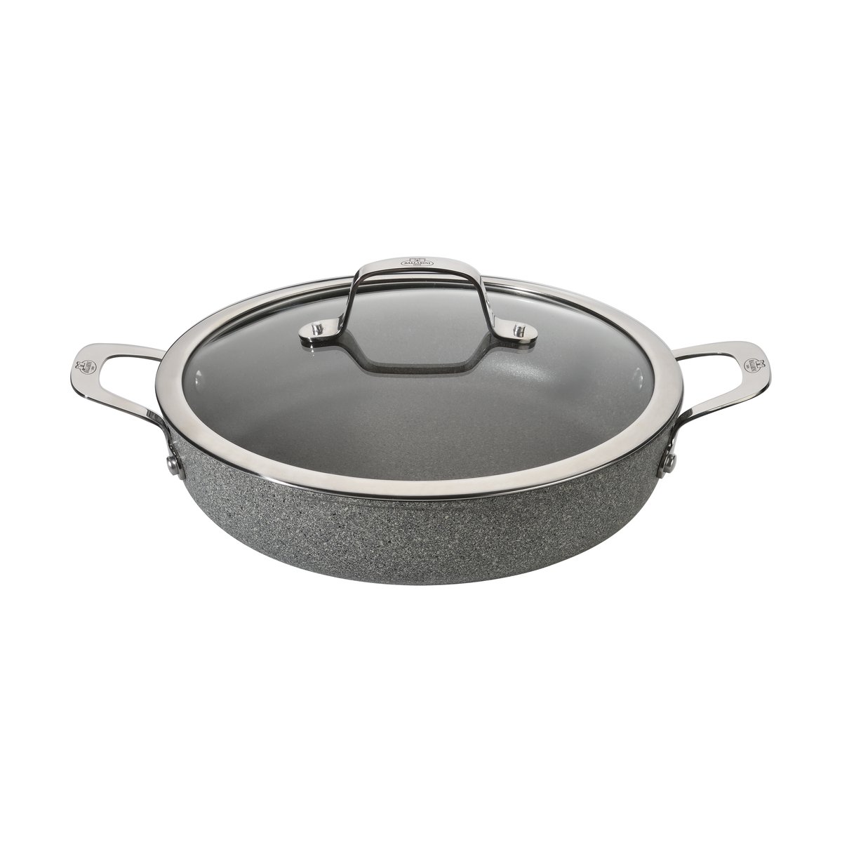Ballarini - Salina Ti-X Granit traktørpanne m/lokk 28 cm