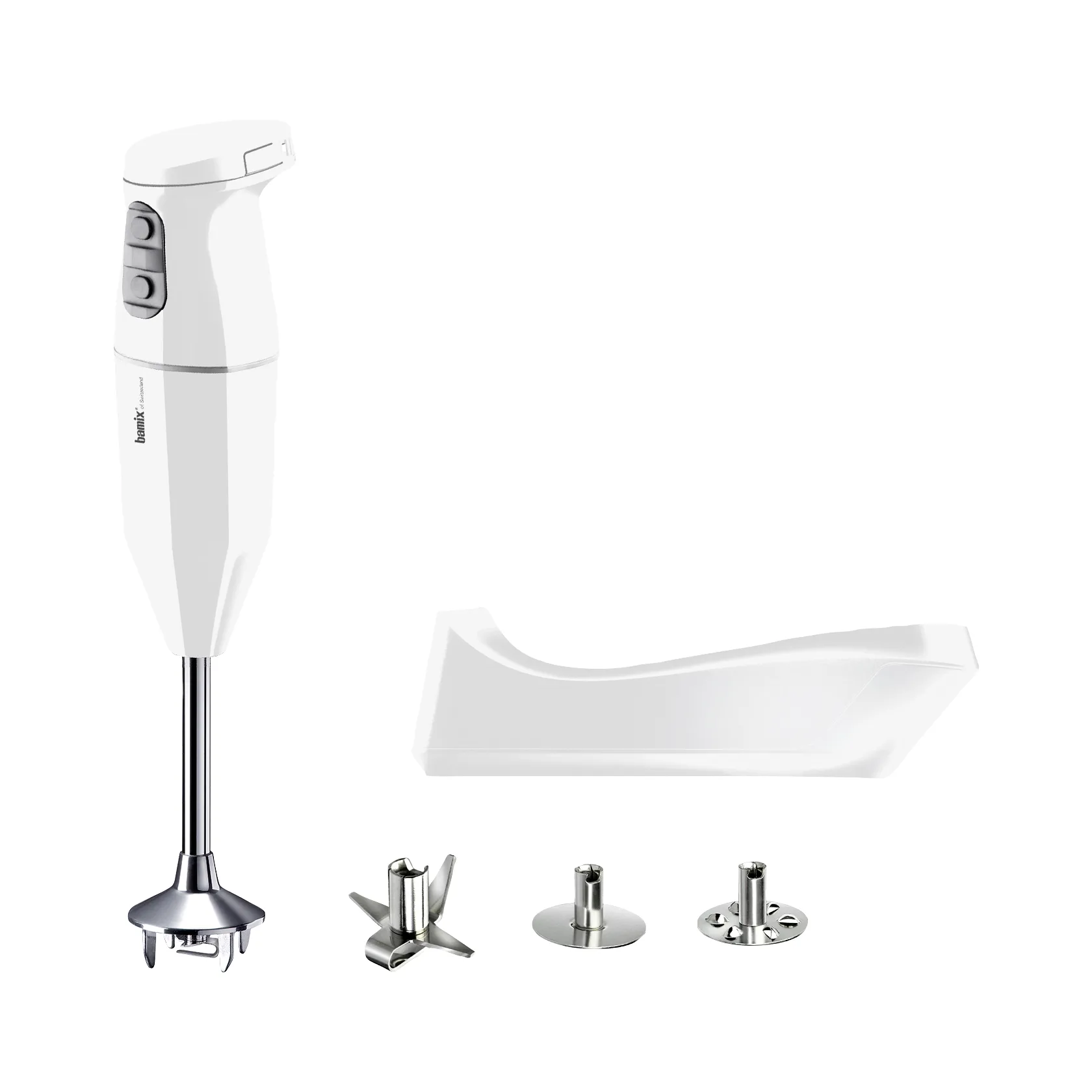 Bamix Cordless stavmikser, Hvit Bamix