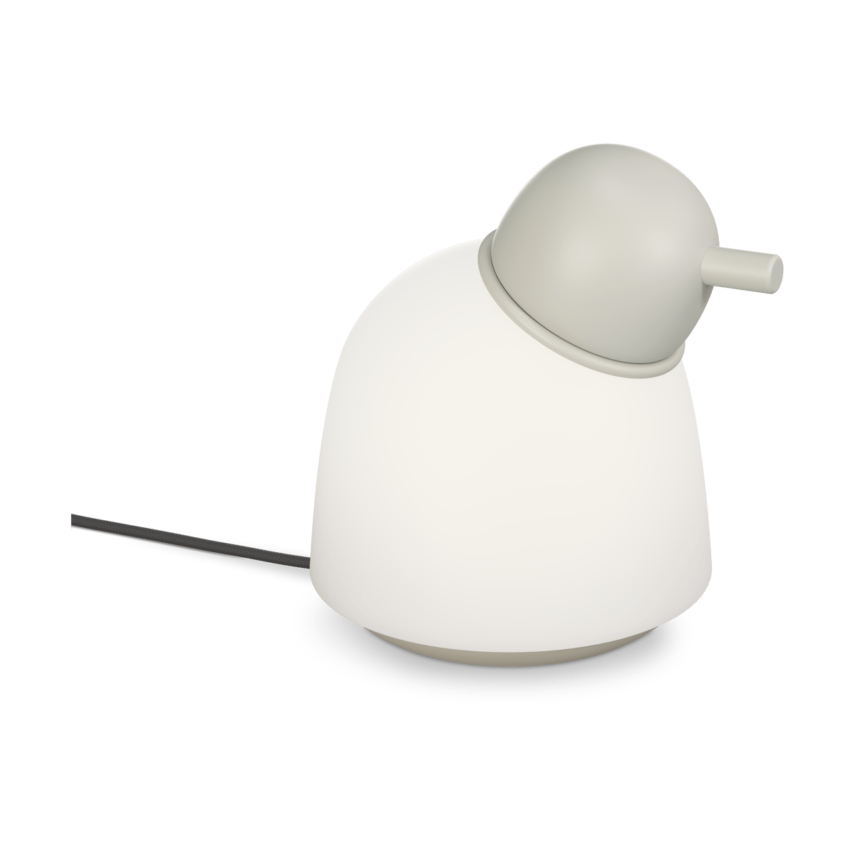 Belid Bird bordlampe 21,5 cm Sand-opalglass