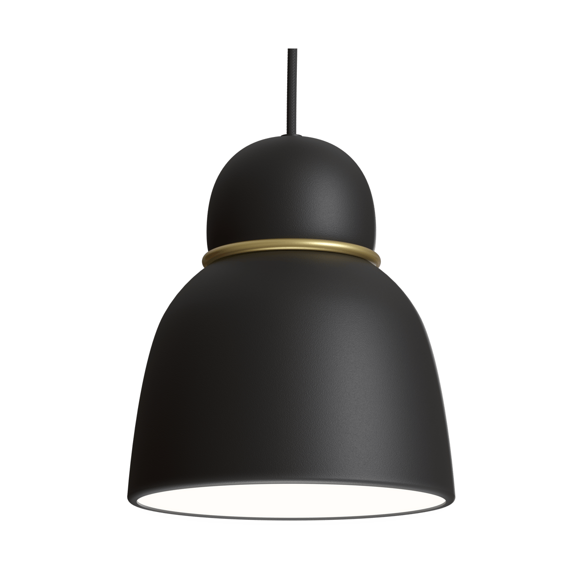 Belid - Bird Pendel Ø17,3 Black/Brass